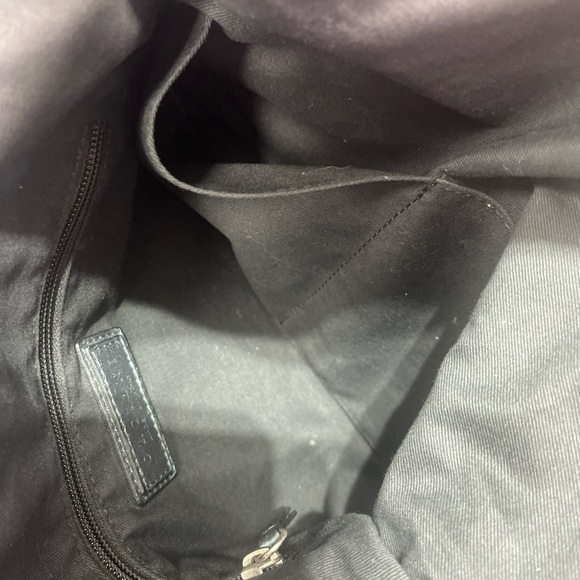 ORCIANI ITALY CROSSBODY TOTE BAG LEATHER SHIMMERING METALLIC BAG Y2K PURPLE - Picture 8 of 10